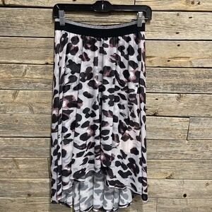 NWT! Tribal‎ Women's HIGH Low Faux WRAP Skirt Animal Skin Print Size Large